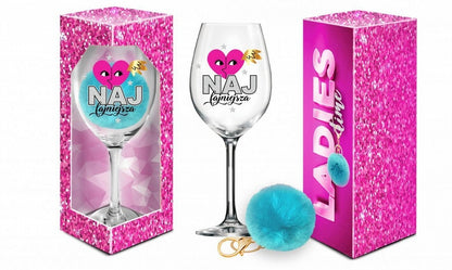 1-Kieliszek do wina prezent 700 napis Najfajniejsza-1