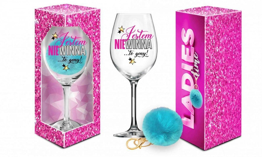 1-Kieliszek do wina prezent 700 napis Niewinna-1