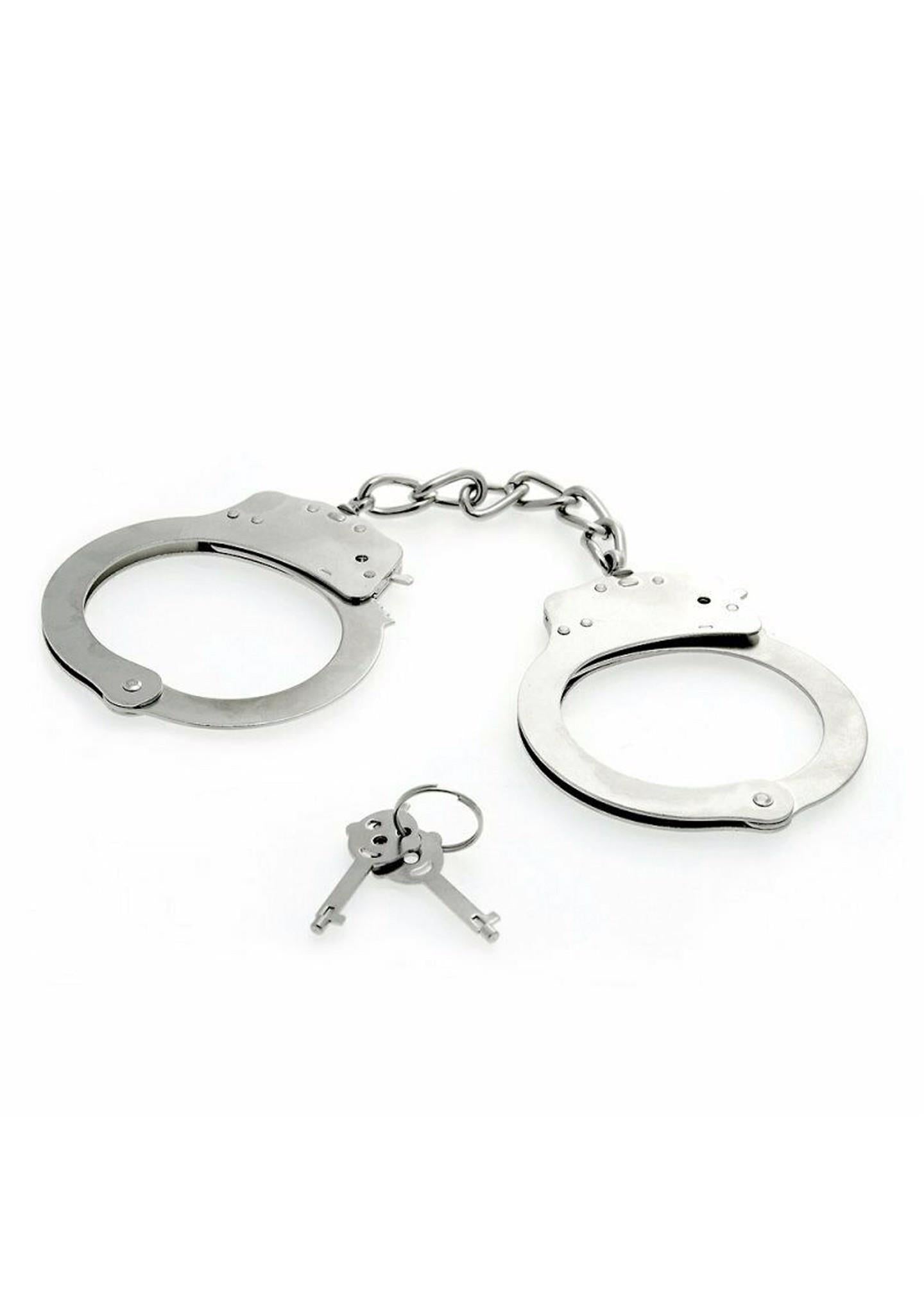 1-Wytrzymałe mocne kajdanki stalowe bdsm dominacja-1