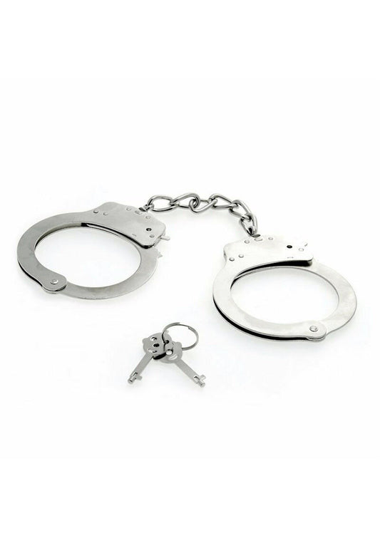 1-Wytrzymałe mocne kajdanki stalowe bdsm dominacja-1