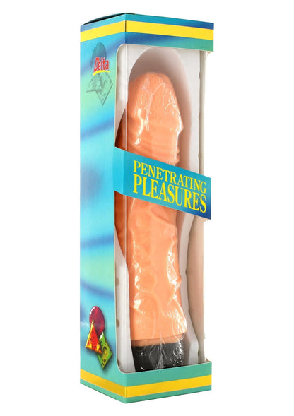 3-Gruby sztuczny penis z żyłami wibrator sex 19cm-3