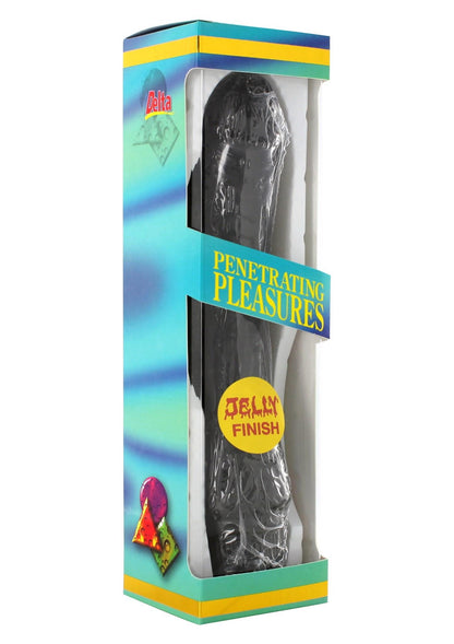 3-Żelowy wibrator prawdziwy penis realistyczny 20cm-3