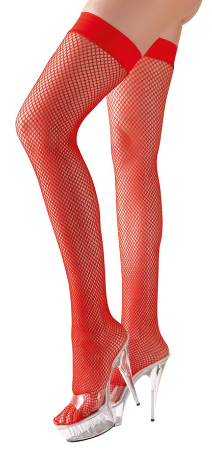 4-Hold-up Stockings red S-4