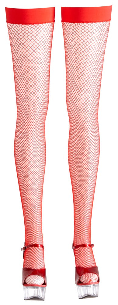 6-Hold-up Stockings red S-6
