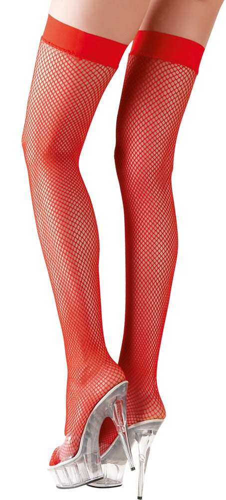 8-Hold-up Stockings red S-8