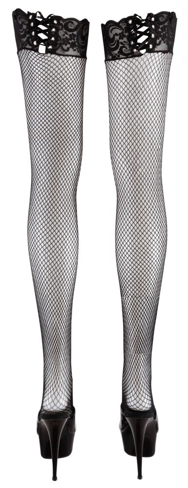 8-Net Stockings Lace S/M-8