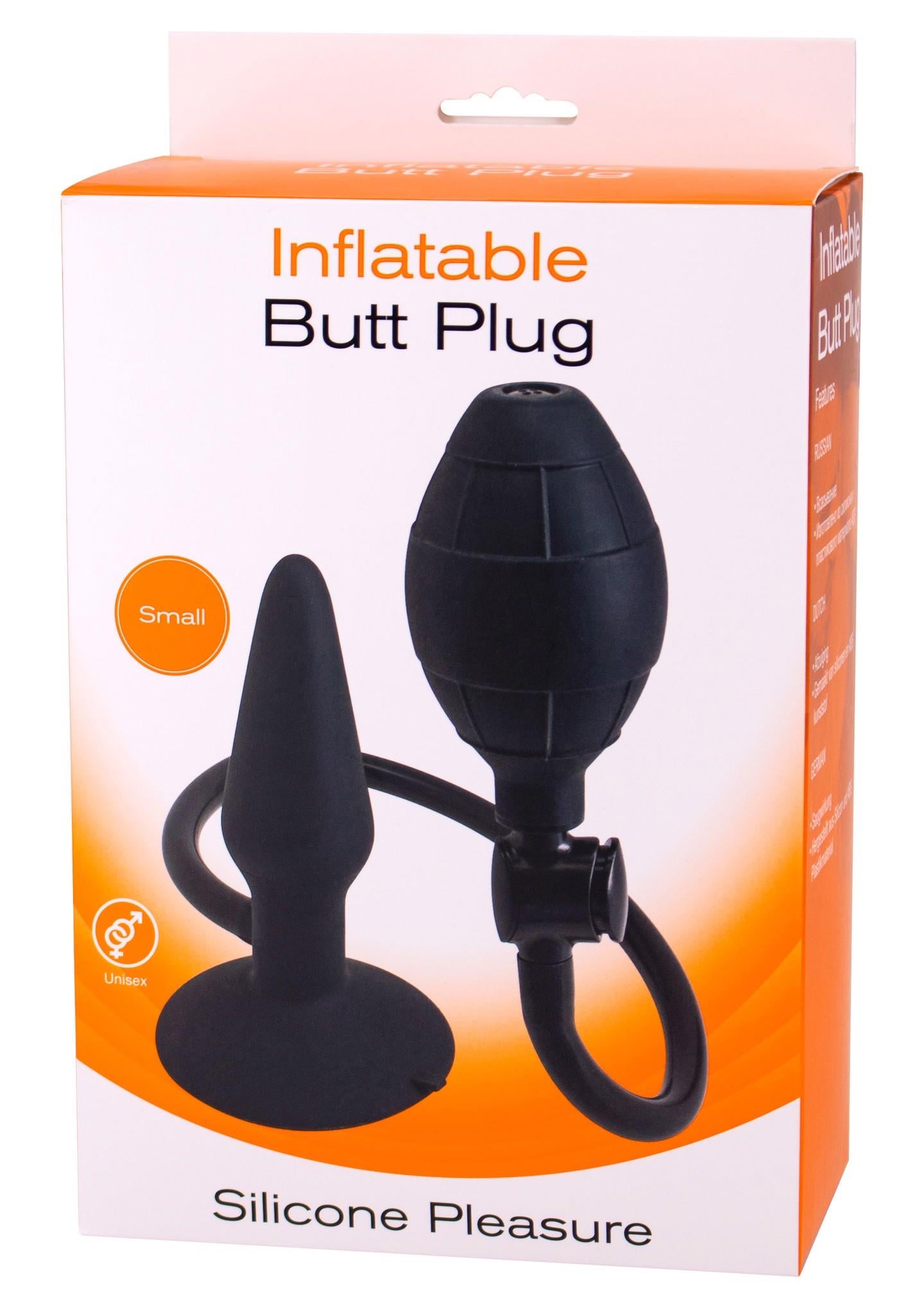 2-Nadmuchiwany gumowy korek analny zatyczka plug S-2