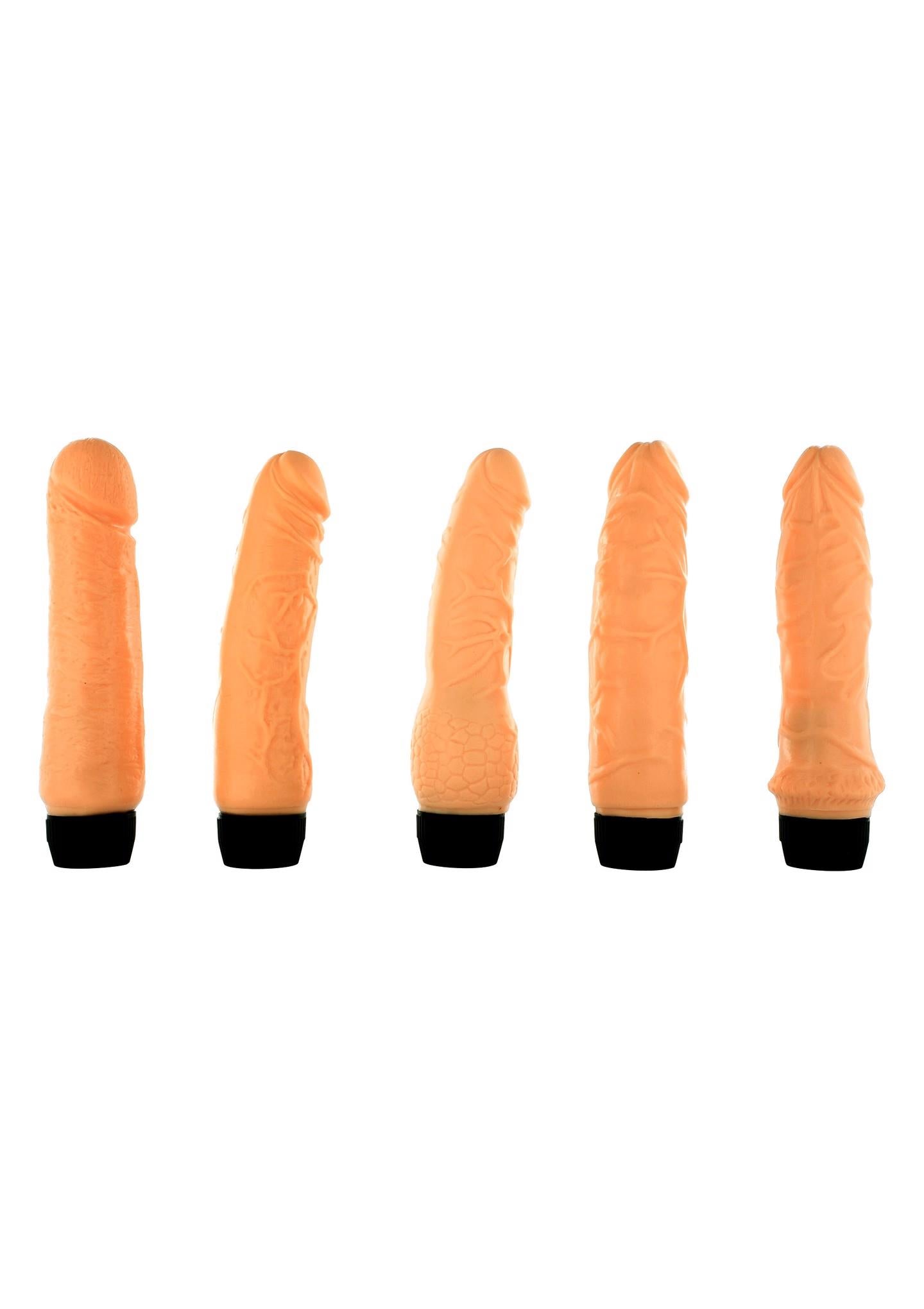 1-5 wibratorów realistyczny penis dla wymagających-1