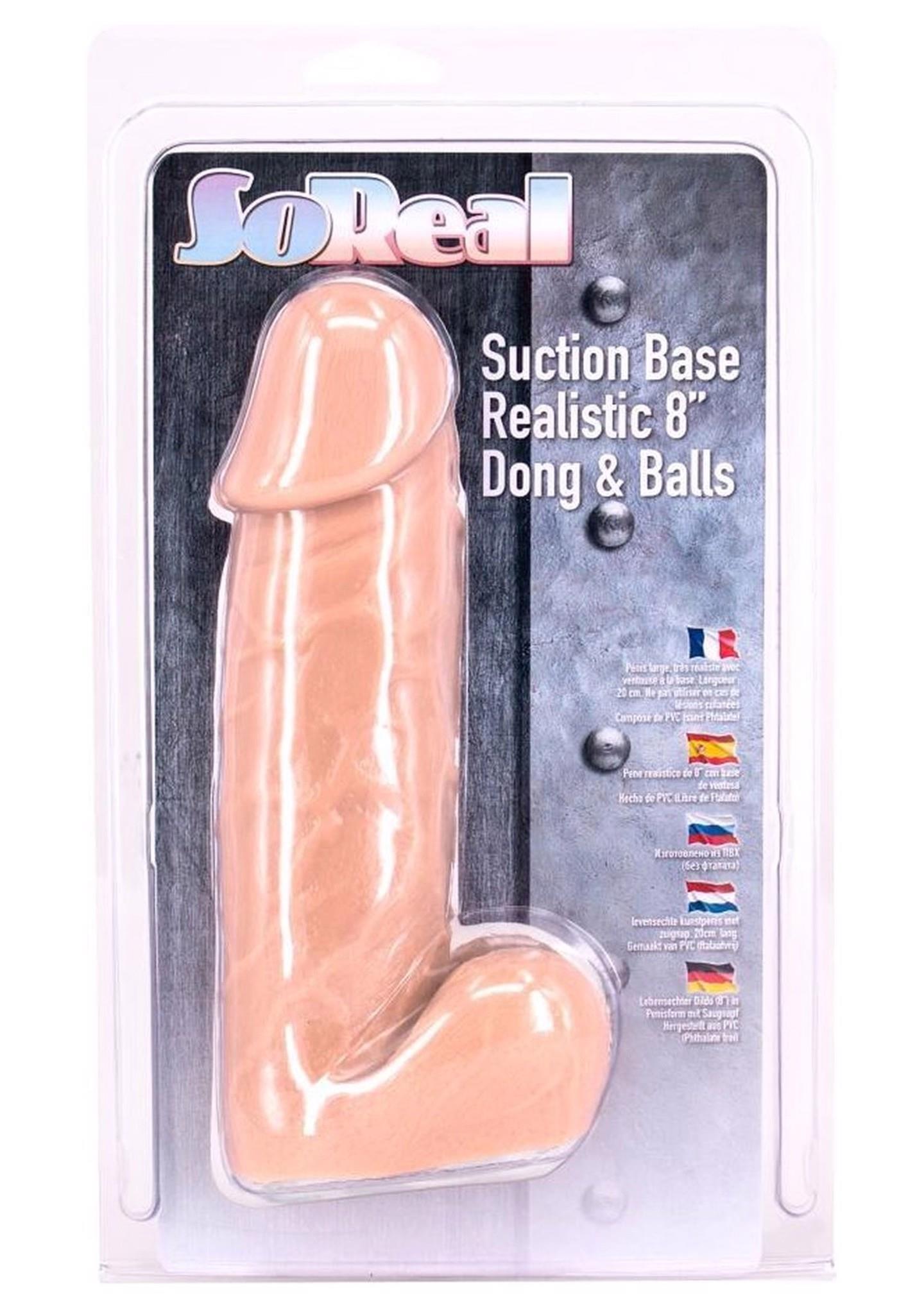 3-Gruby realistyczny miękki żylasty penis przyssawka-3