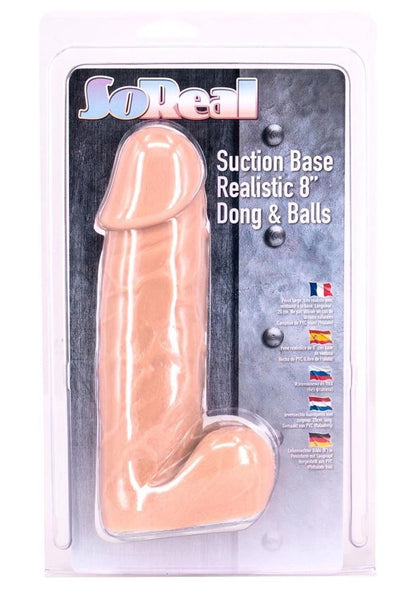 3-Gruby realistyczny miękki żylasty penis przyssawka-3