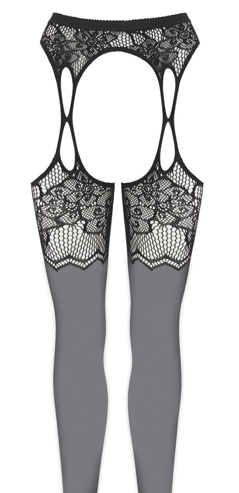5-Suspender Tights S-L-5