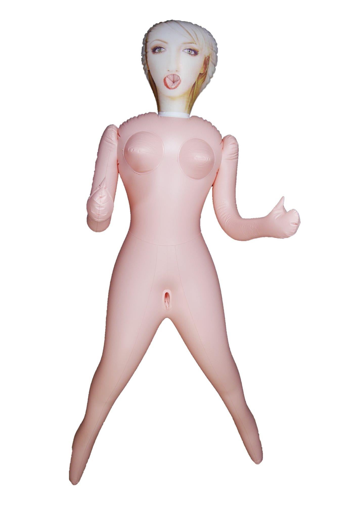 2-Miłosna lalka erotyczna nadmuchiwana 3 sex dziury-2