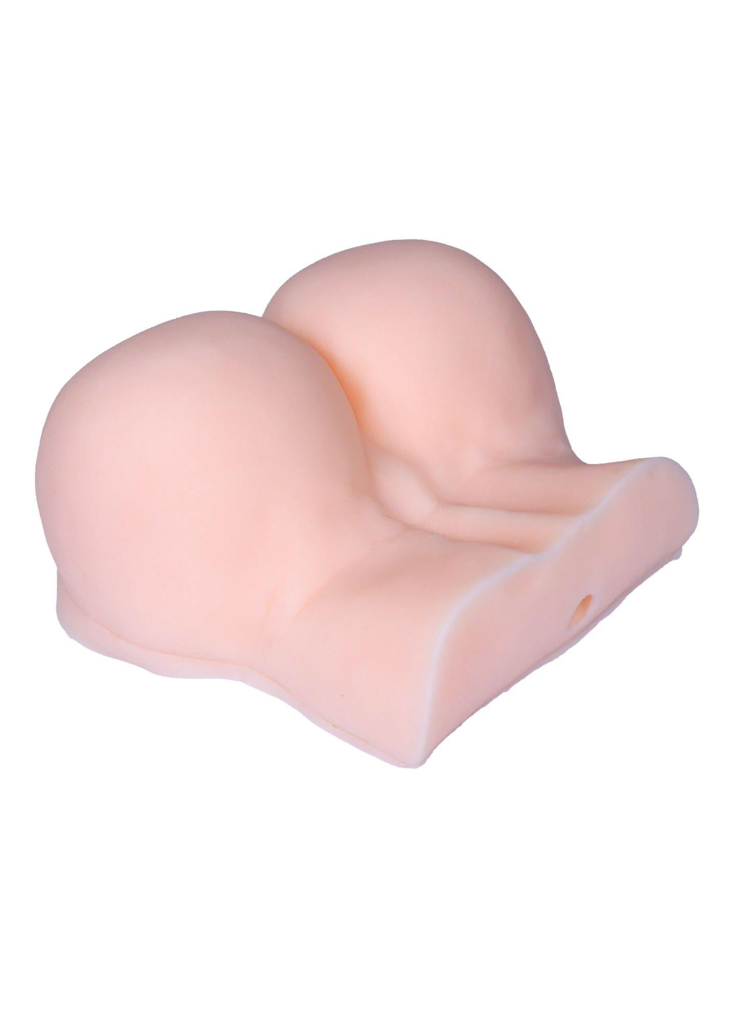 3-Masturbator realistyczny 2 otwory wibracje 5kg xxl-3