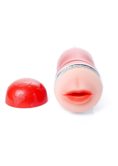 4-Sztuczna pochwa masturbator podwójny cipka usta-4