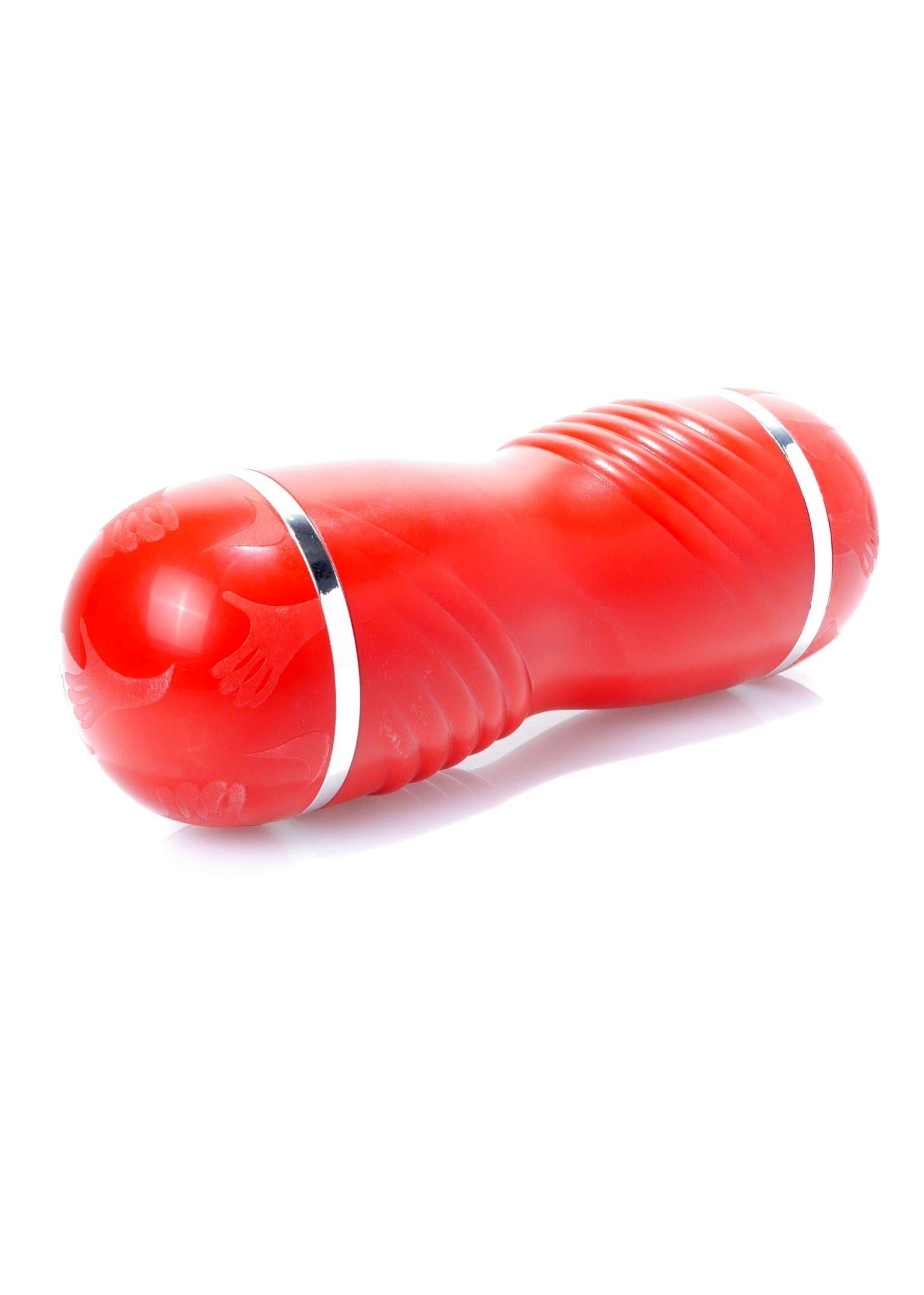 9-Sztuczna pochwa masturbator podwójny cipka usta-9