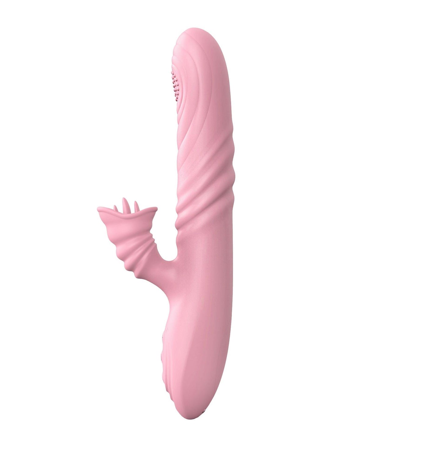 5-Wibrator posuwisty z sex masażerem 20 trybów 23cm-5