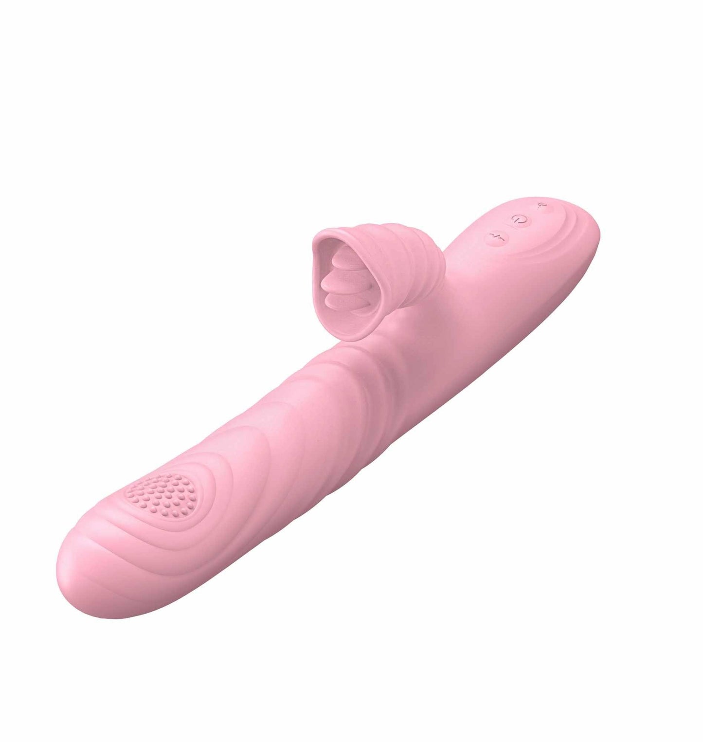 6-Wibrator posuwisty z sex masażerem 20 trybów 23cm-6