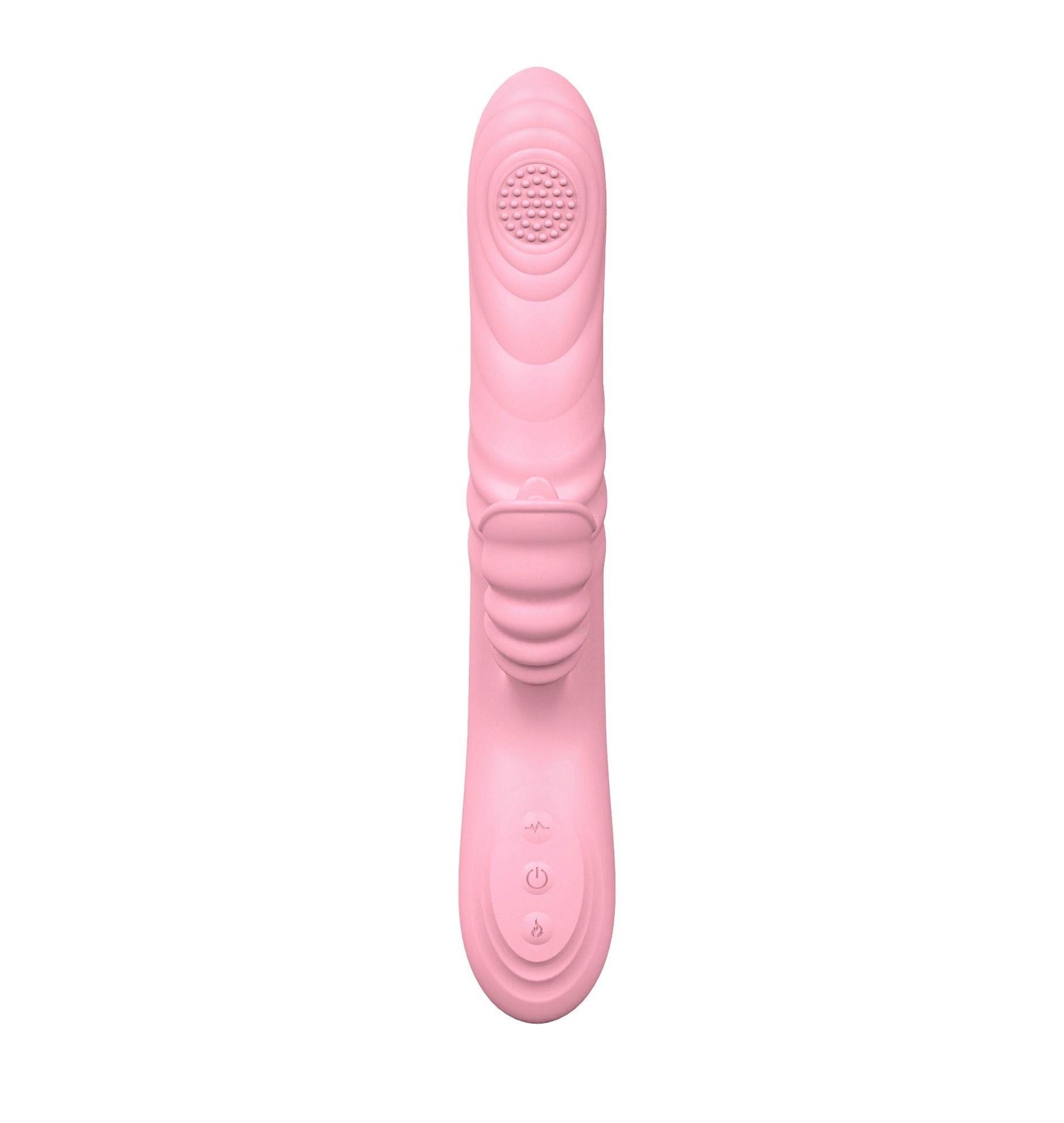 8-Wibrator posuwisty z sex masażerem 20 trybów 23cm-8