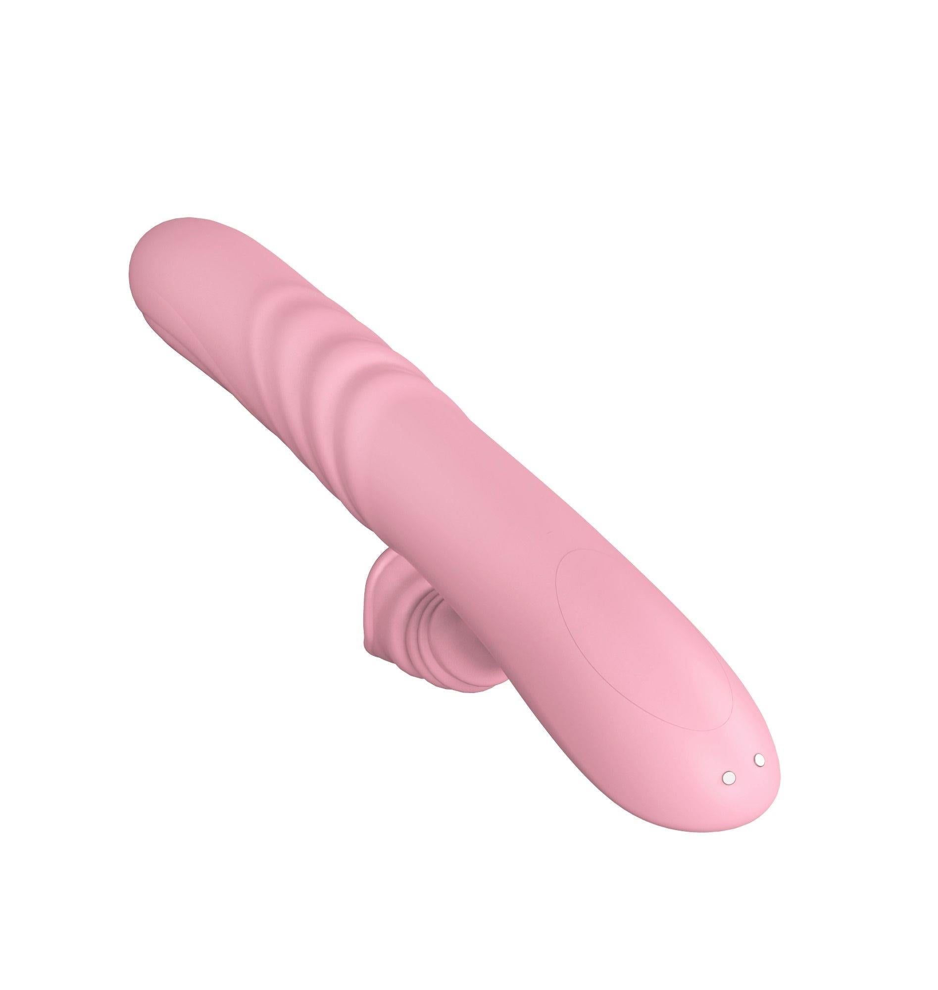 9-Wibrator posuwisty z sex masażerem 20 trybów 23cm-9