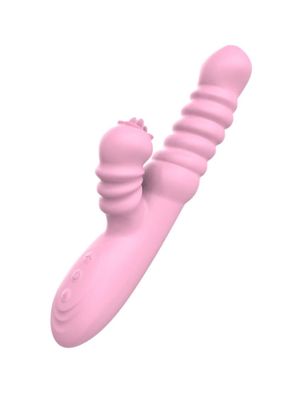 3-Wibrator króliczek rotacja posuw 30 trybów 24cm-3