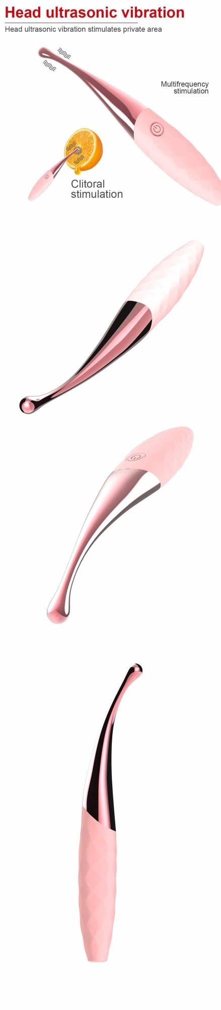 6-Wibrator stymulator masażer łechtaczki 36tryb 15cm-6