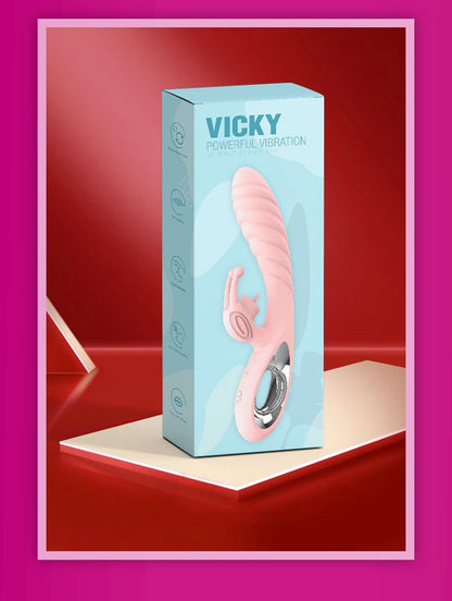 11-Wibrator ze stymulacją łechtaczki Vicky-11