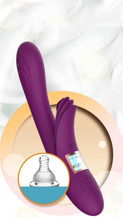 3-Wibrator damski królik z wibracjami masażer łechtaczki 23 cm-3