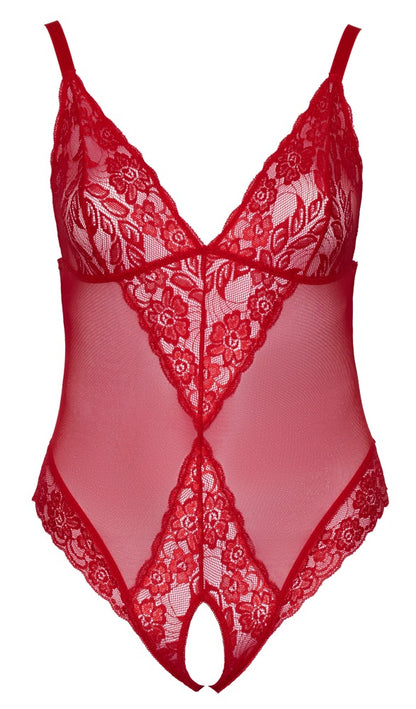 12-Crotchless Body red XL-12
