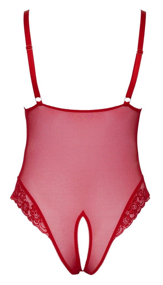 14-Crotchless Body red XL-14