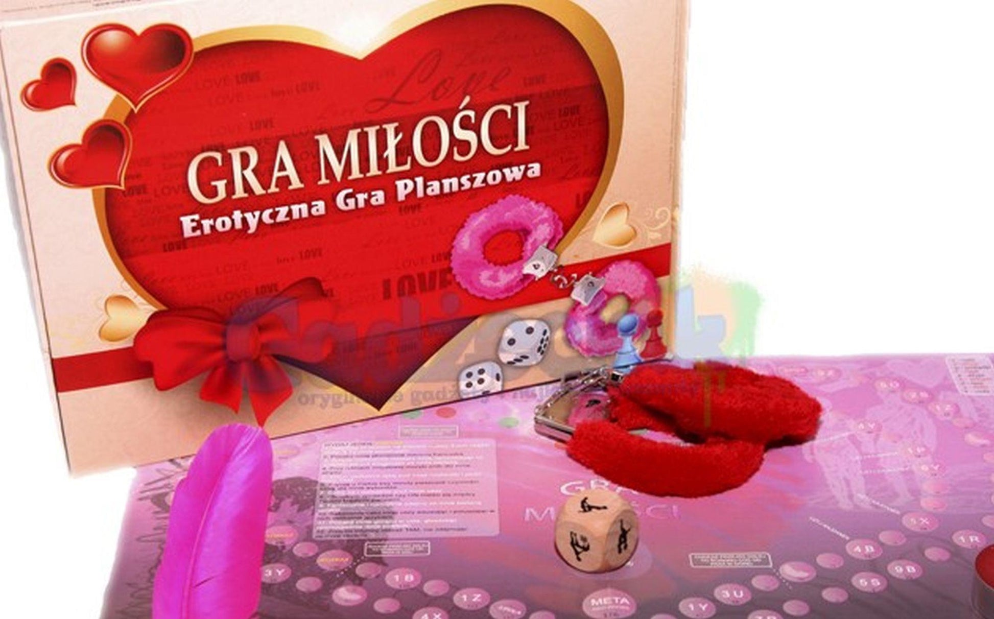 3-Planszowa gra miłości erotyczna dla par kajdanki-3