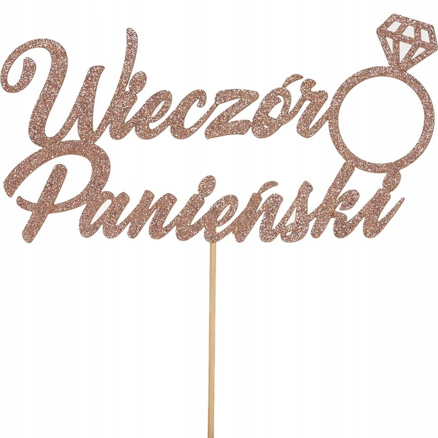 1-Wieczór panieński papierowy topper na tort-1