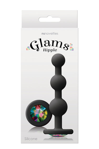 4-GLAMS RIPPLE RAINBOW GEM BLACK-4
