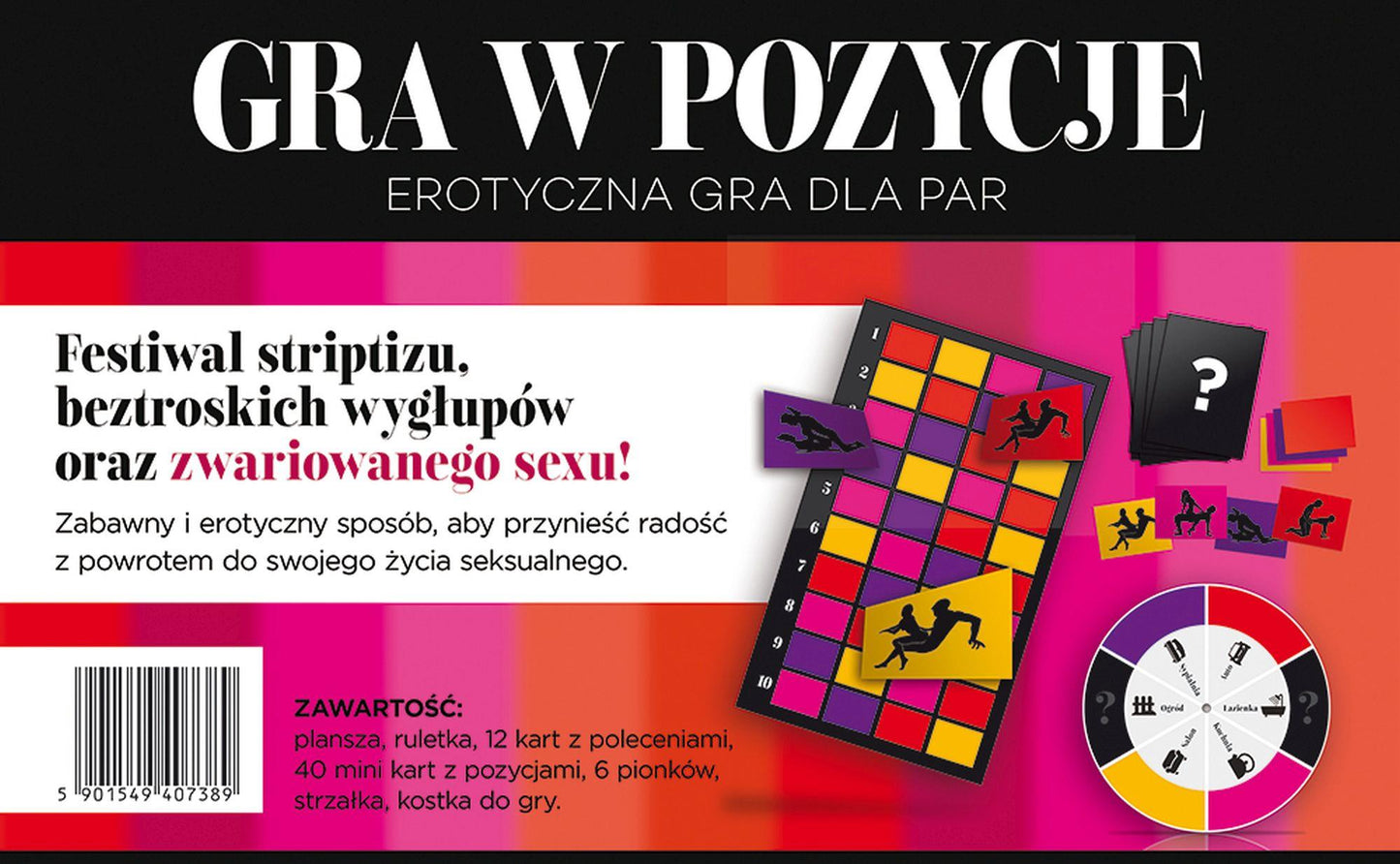 4-Plansza ruletka erotyczna dla par gra w pozycje-4