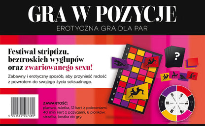 4-Plansza ruletka erotyczna dla par gra w pozycje-4