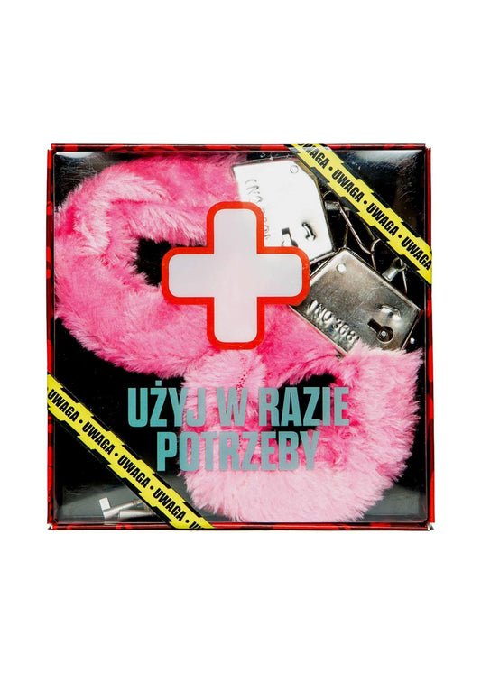 1-Awaryjne kajdanki śmieszny erotyczny prezent sex-1