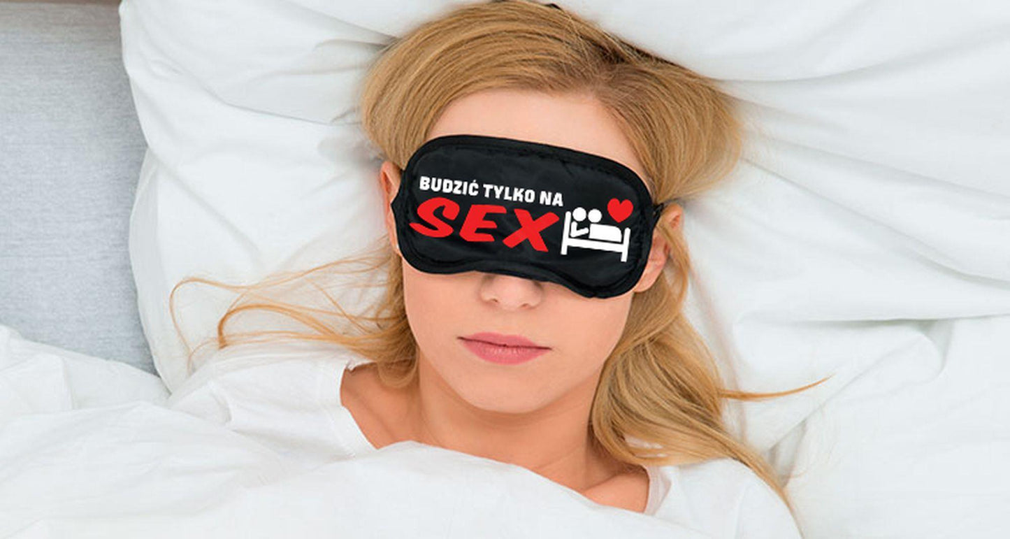 2-Opaska na oczy do spania sen napis prezent na sex-2