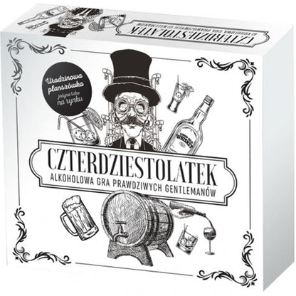 1-Czterdziestolatek alkoholowa gra na urodziny 40-1