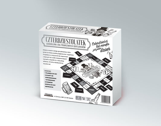 2-Czterdziestolatek alkoholowa gra na urodziny 40-2