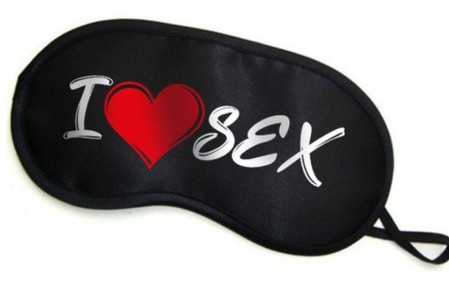 1-Maska opaska na oczy z napisem i love sex prezent-1