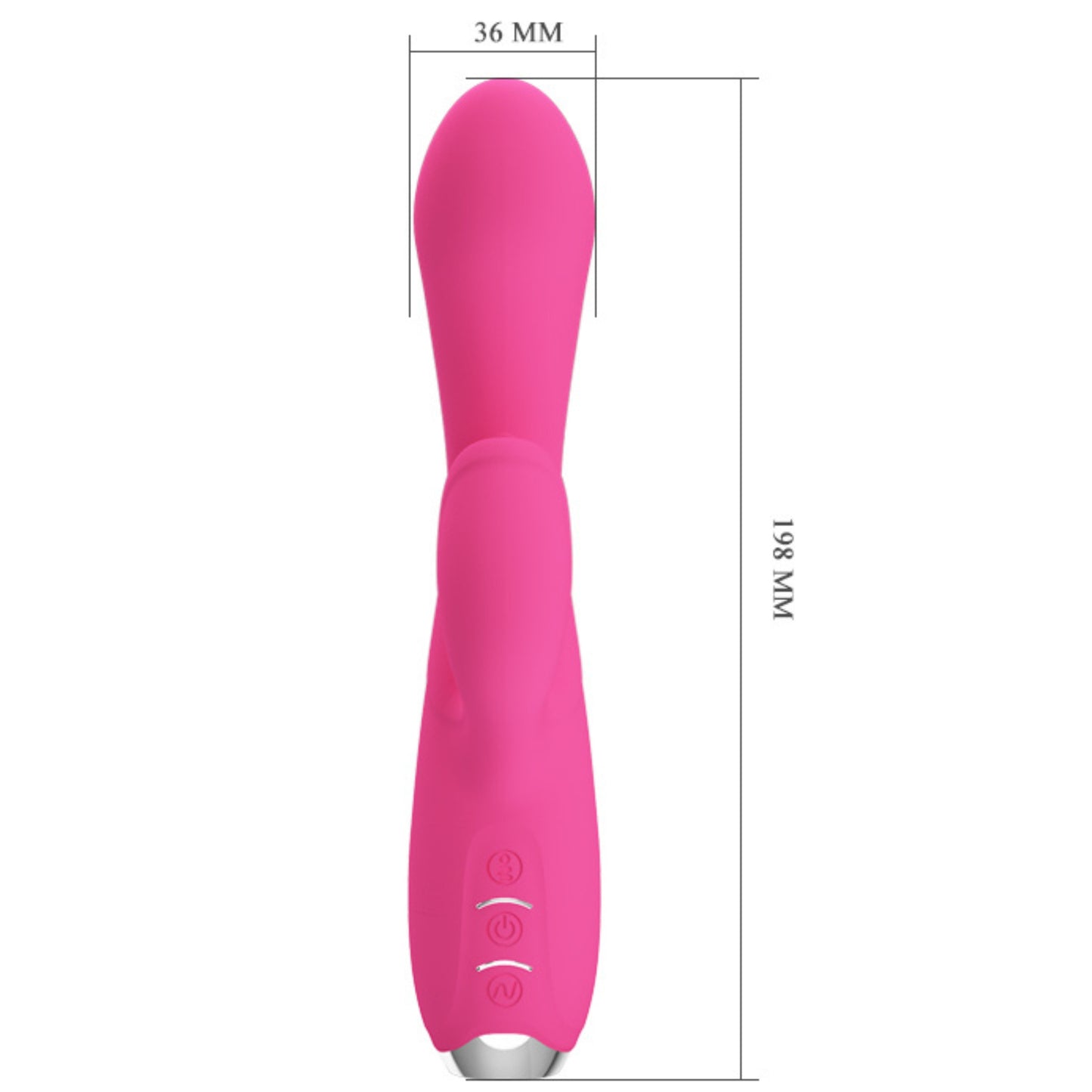 4-Kiwający główką wibrator punkt g łechtaczka 19cm-4