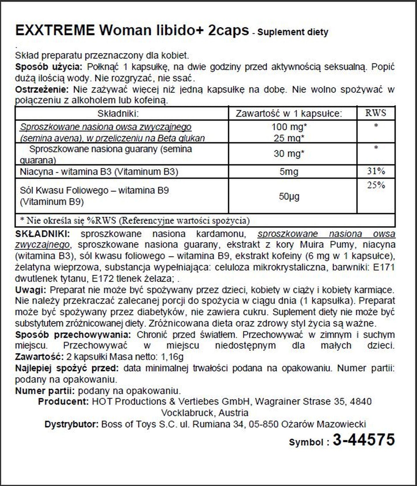 2-Kapsułki energetyczne podnoszą libido kobiet 2szt-2
