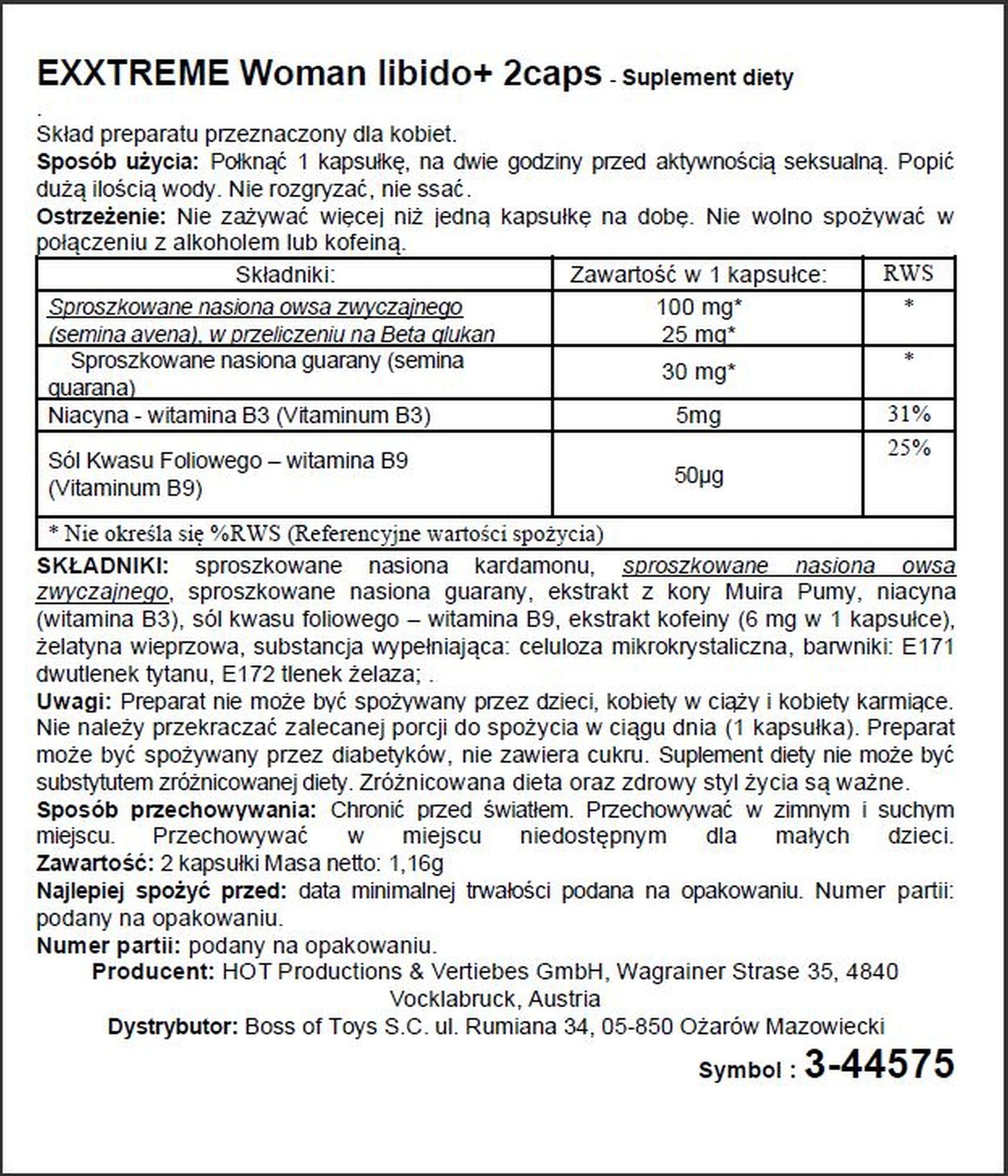 2-Kapsułki energetyczne podnoszą libido kobiet 2szt-2