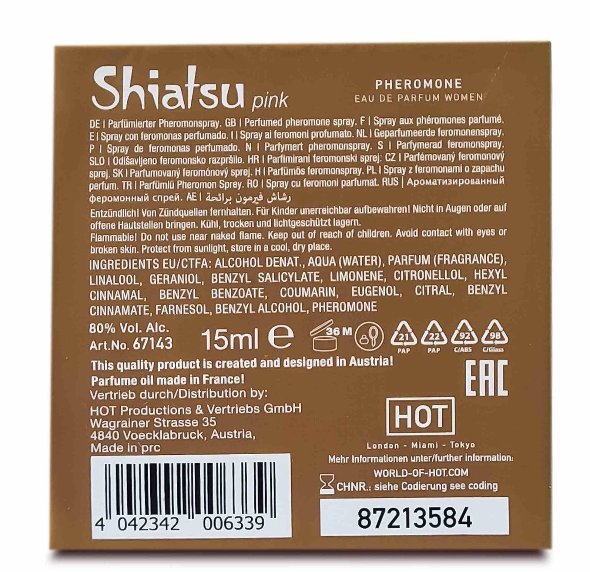 7-Perfumy feromony dla pań piękny zapach 15 ml róż-7