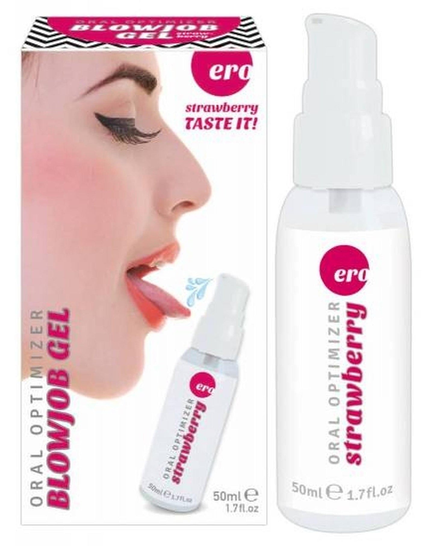 1-JADALNY ŻEL O SMAKU TRUSKAWKOWYM DO SEXU ORALNEGO EFEKT STYMULUJĄCY 50 ML-1