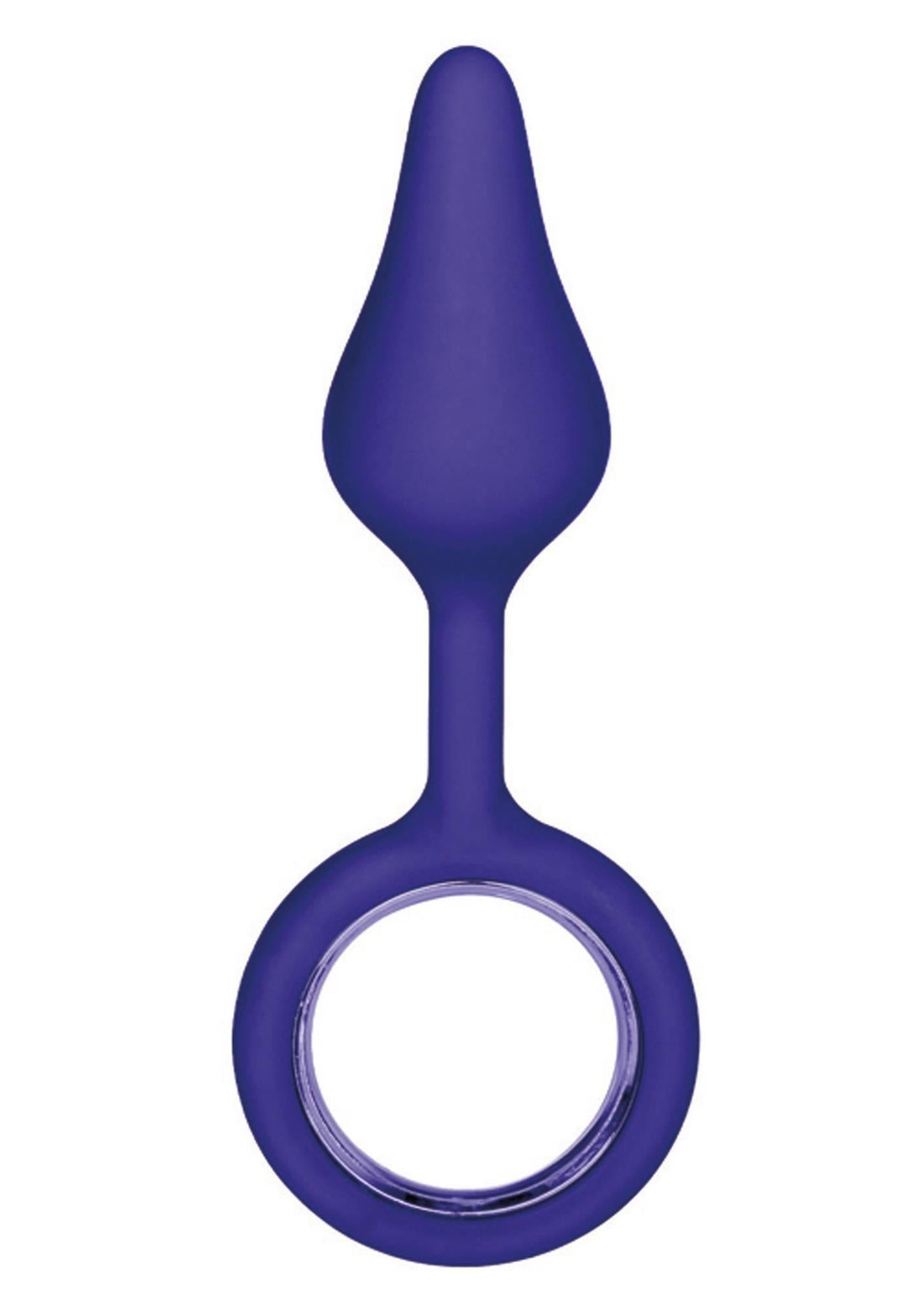 3-Korek analny plug z pętlą wtyczka sex analny 9cm-3