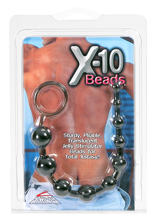 2-Plug/kulki-X-10 BEADS BLACK-2
