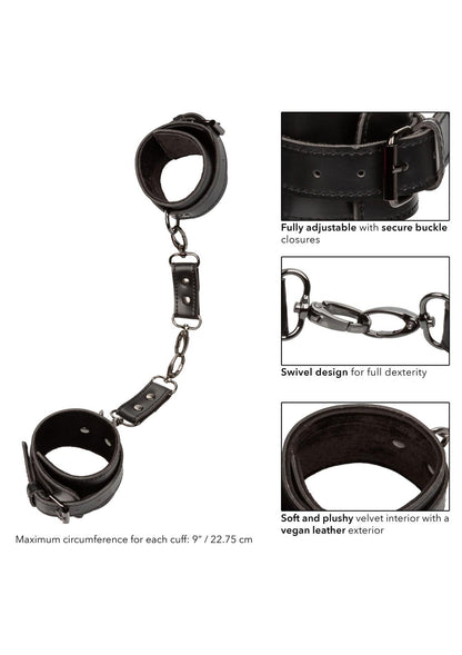 5-Hand Cuffs Black-5