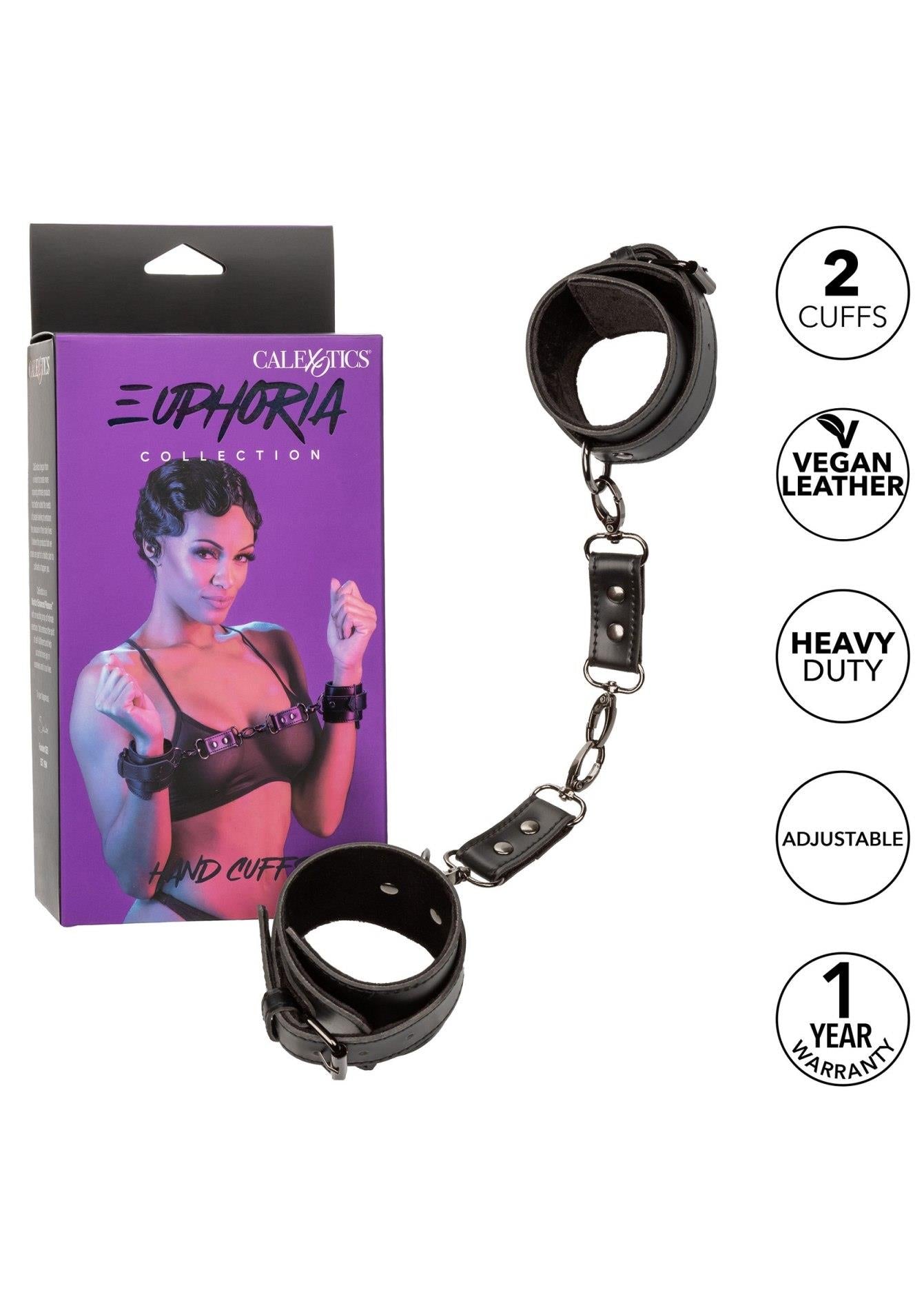 6-Hand Cuffs Black-6
