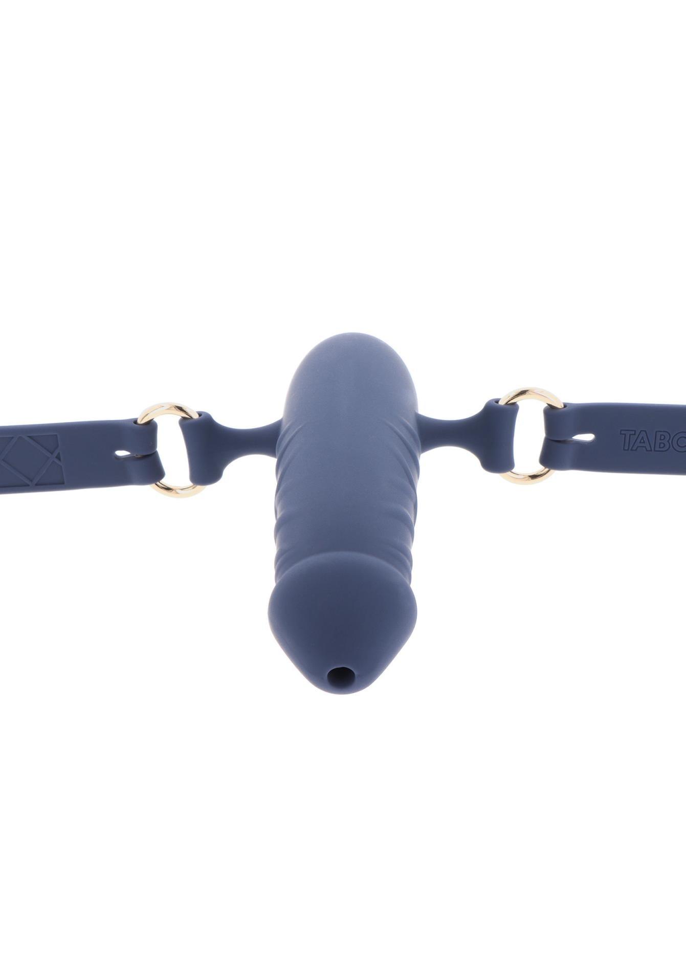 7-Silicone Breathable Penis Gag Blue-7