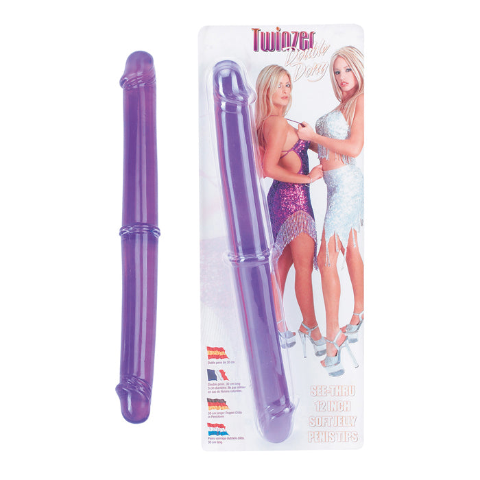 2-Penis dwustronny długie dildo sex lesbijski 32cm-2